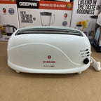 SINGER Quadro POP 4-Slice Toaster SPT 114 QWT Lot Imported