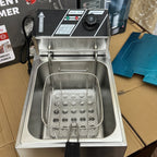 AVinas AV-668Y Electric Deep Fryer | 2800W Stainless Steel Commercial Fryer