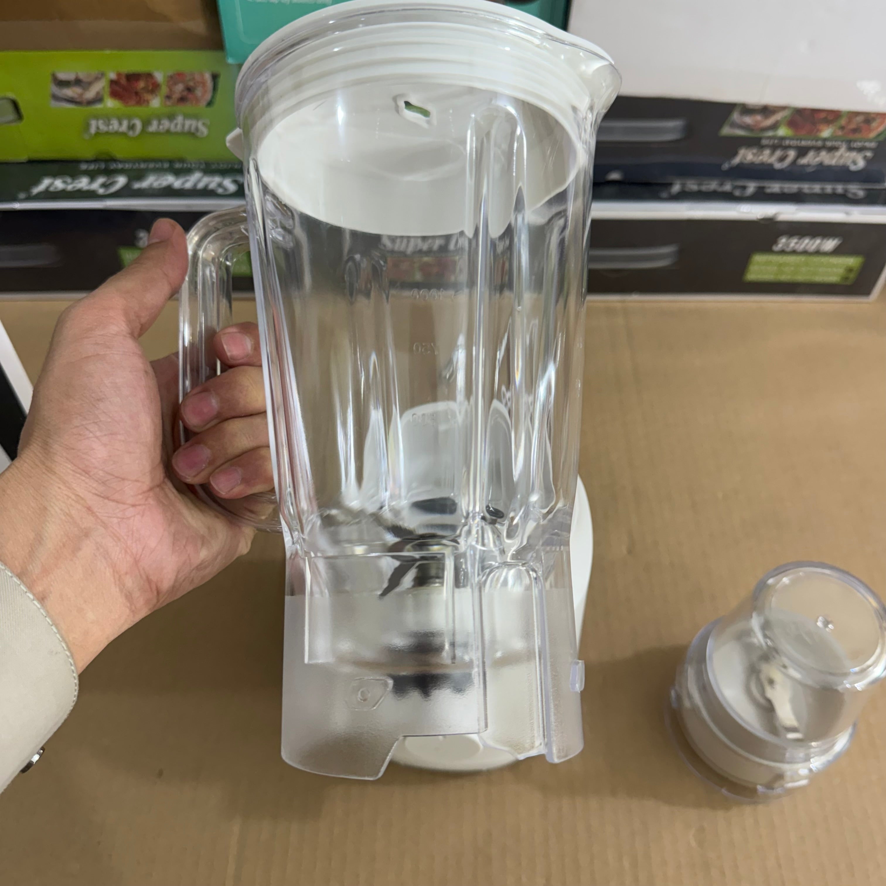 Super Crest 2-in-1 Juicer Extractor & Grinder - Model SCT-8063 Lot Imported