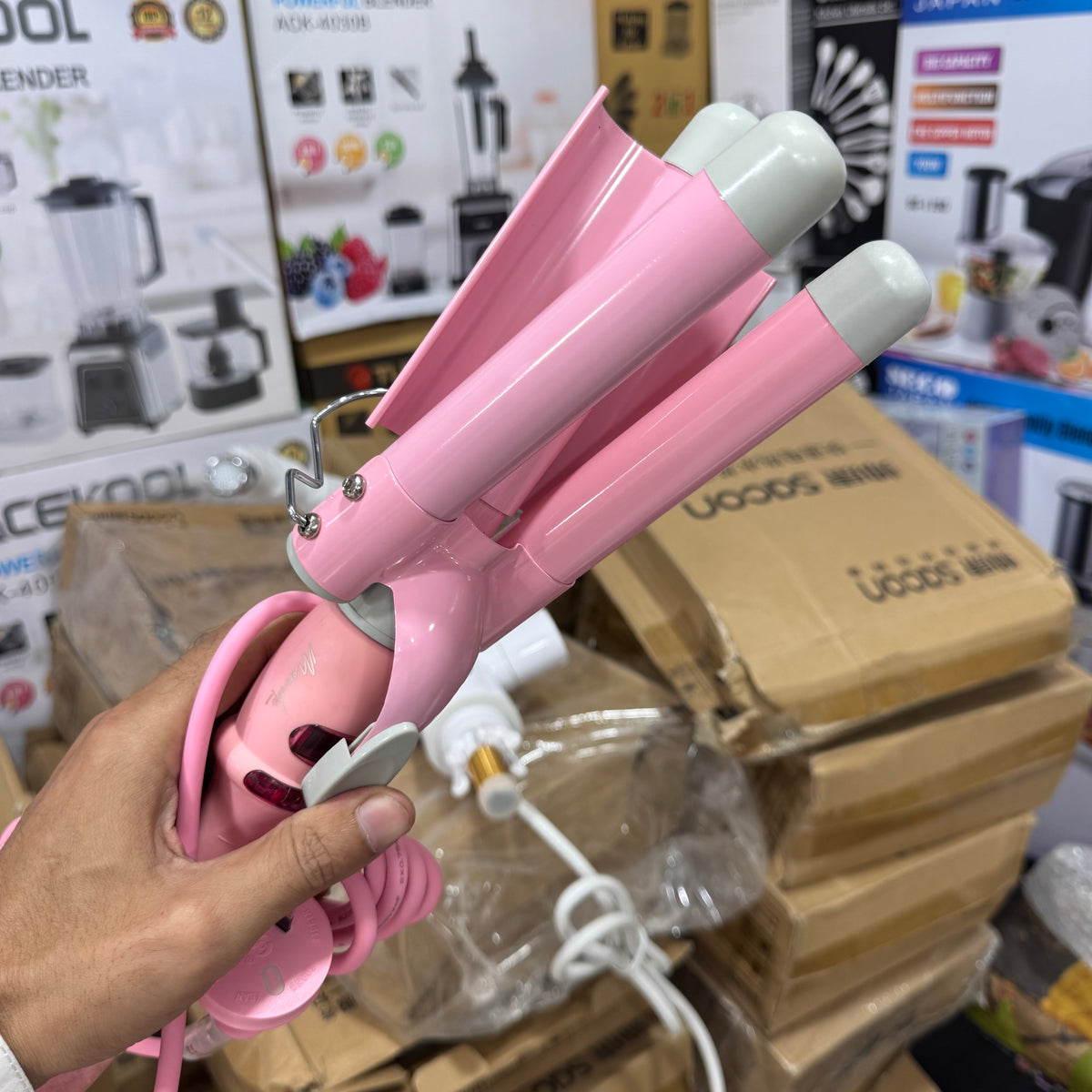 Mermaid Hair Mini Waver – Professional Hair Crimper for Bouncy Waves