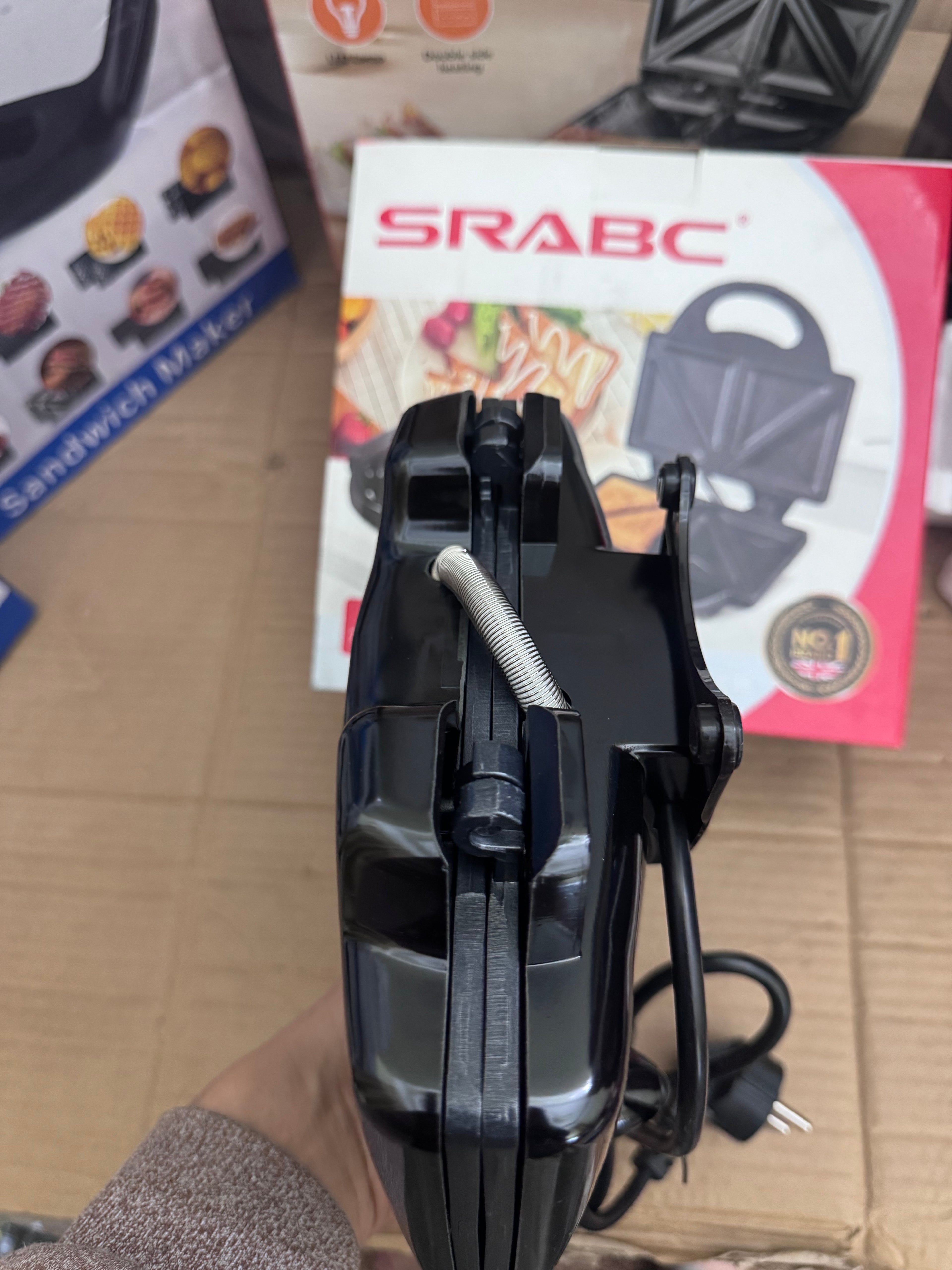 SRABC Sandwich Maker 750W – Lot Imported Electric Sandwich Maker for Home Use in Pakistan