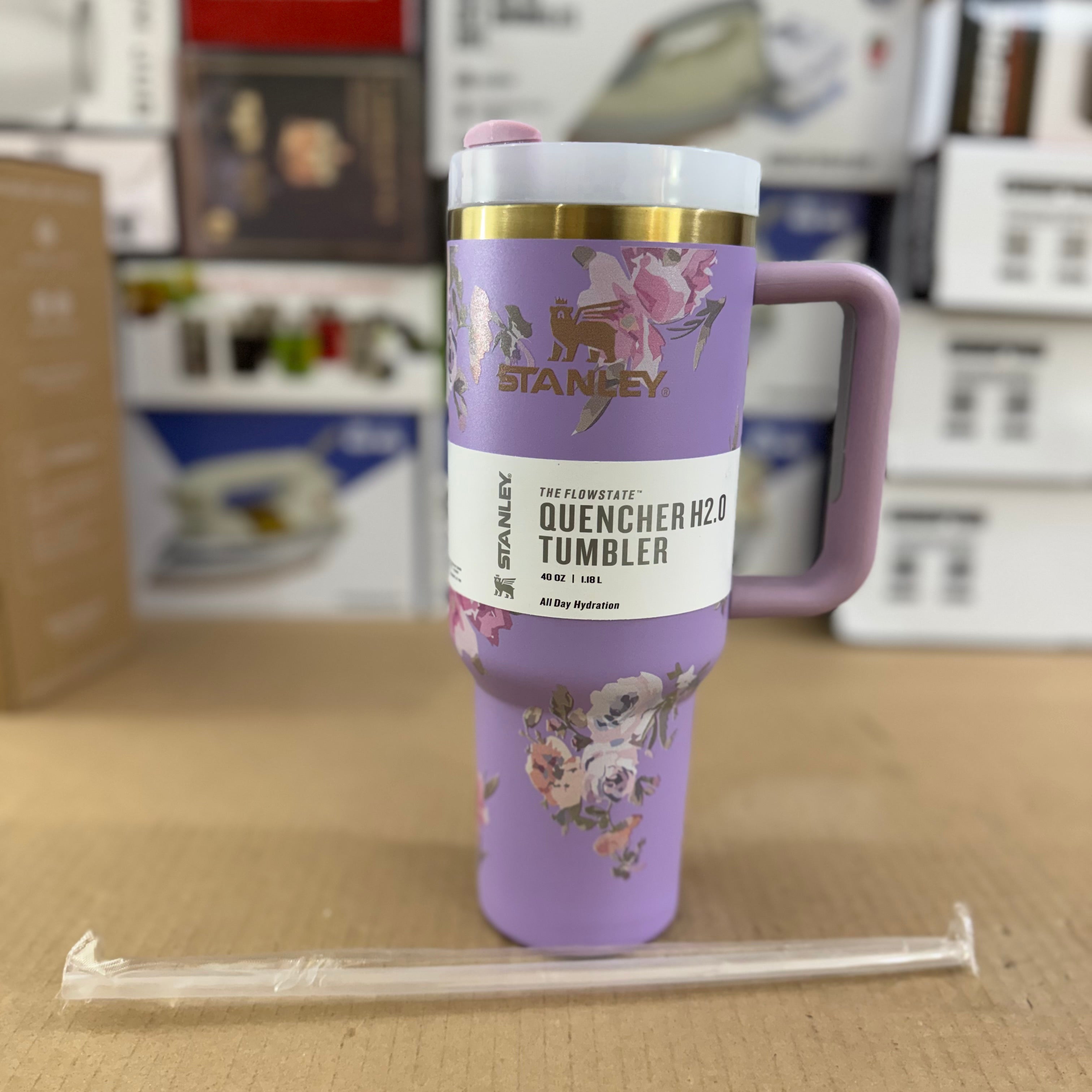 Stanley 40oz Quencher H2.0 (Lavender Floral) – Original Lot Imported