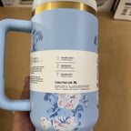 Stanley 40oz Quencher H2.0 (Blue Floral Edition) – Original Lot Imported