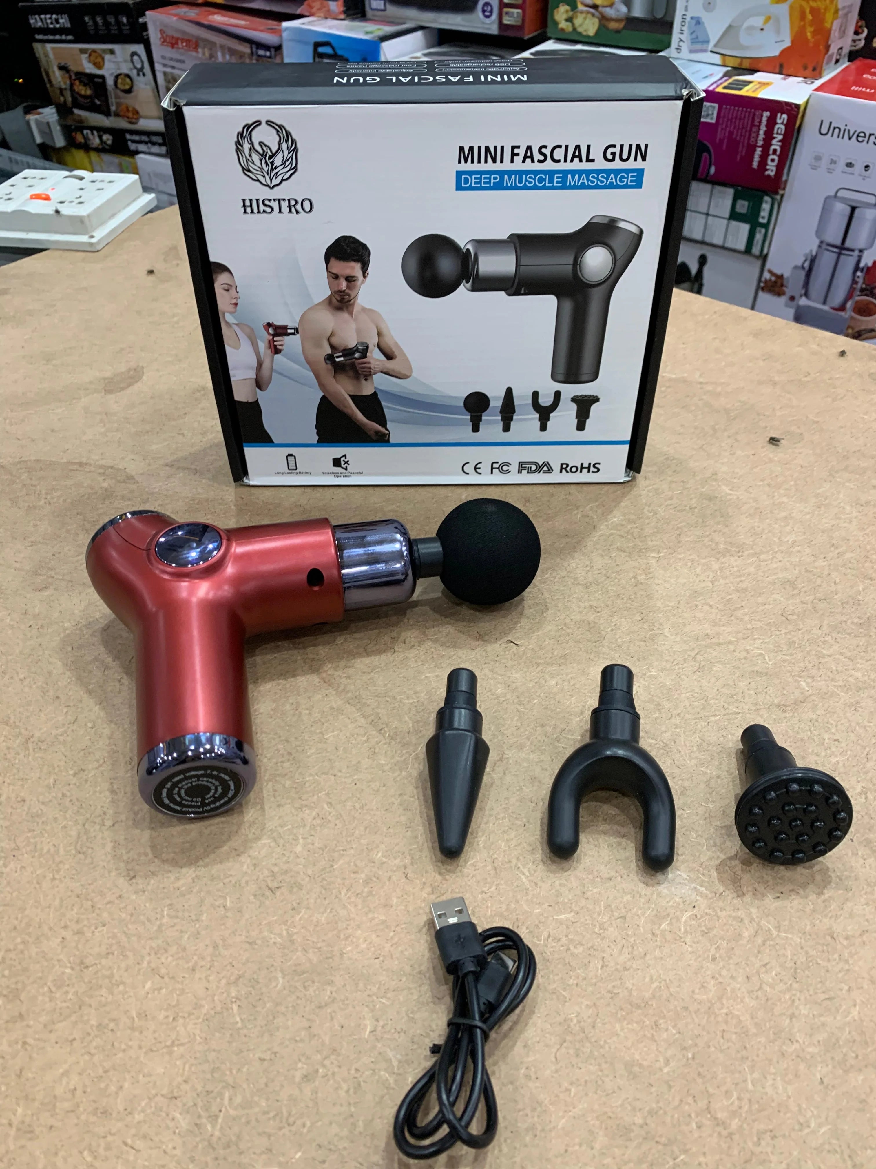 Histro Mini Fascial Gun Deep Muscle Massager