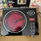 RAF R.8019 Professional Infrared Cooker | 3500W High-Power Digital Glass Cooktop-Russia 6months warranty