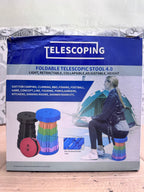 Lot Imported Foldable Telescopic Stool 4.0 – Portable Adjustable Camping Stool for Outdoor & Travel | Pakistan