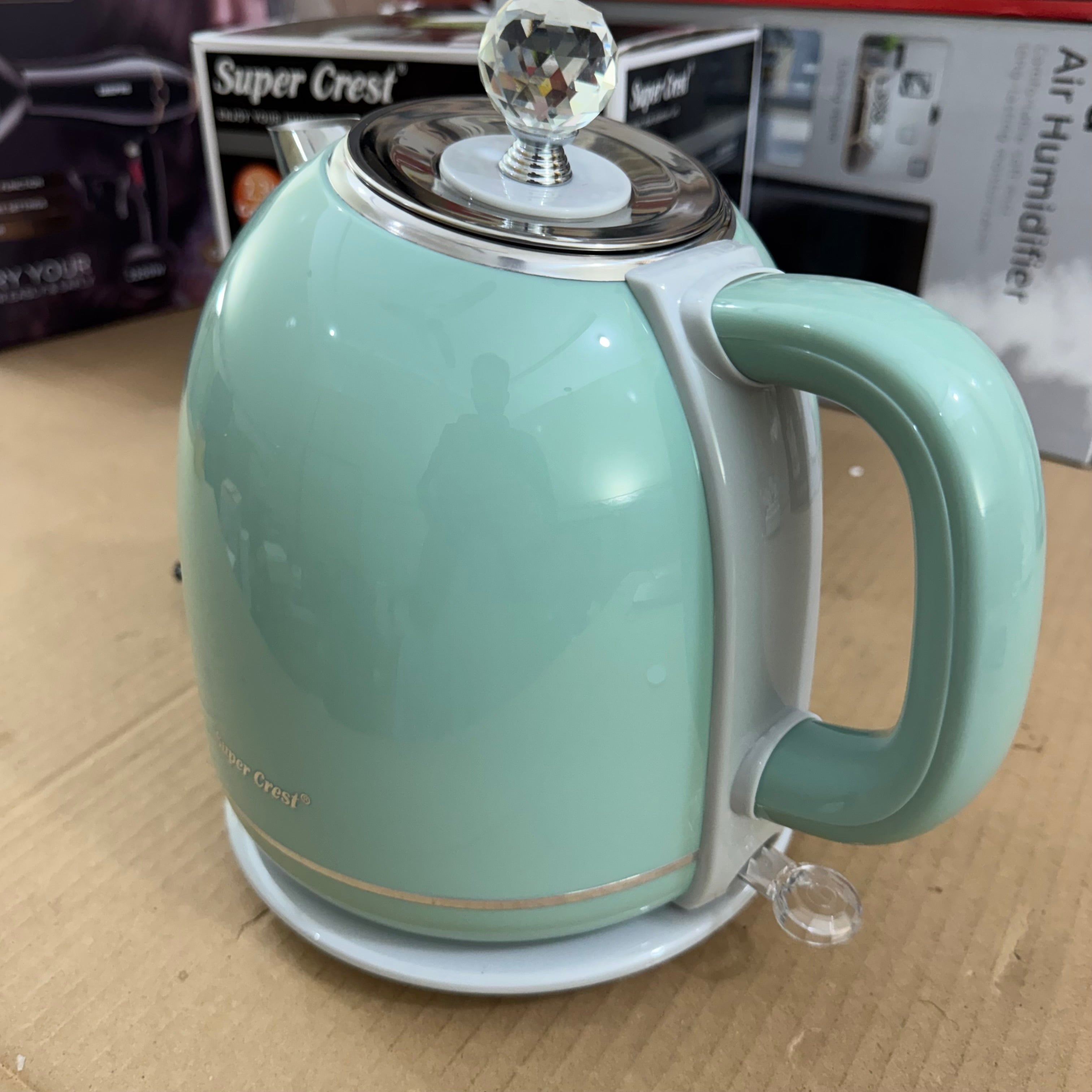 Super Crest 2.3L Electric Kettle (SCT-4027) – German Original Lot Imported
