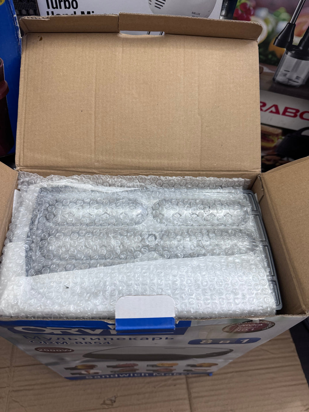 ORVICA ORM-8854 8-in-1 Sandwich Maker 2000W – Lot Imported | Multi Baker Machine in Pakistan