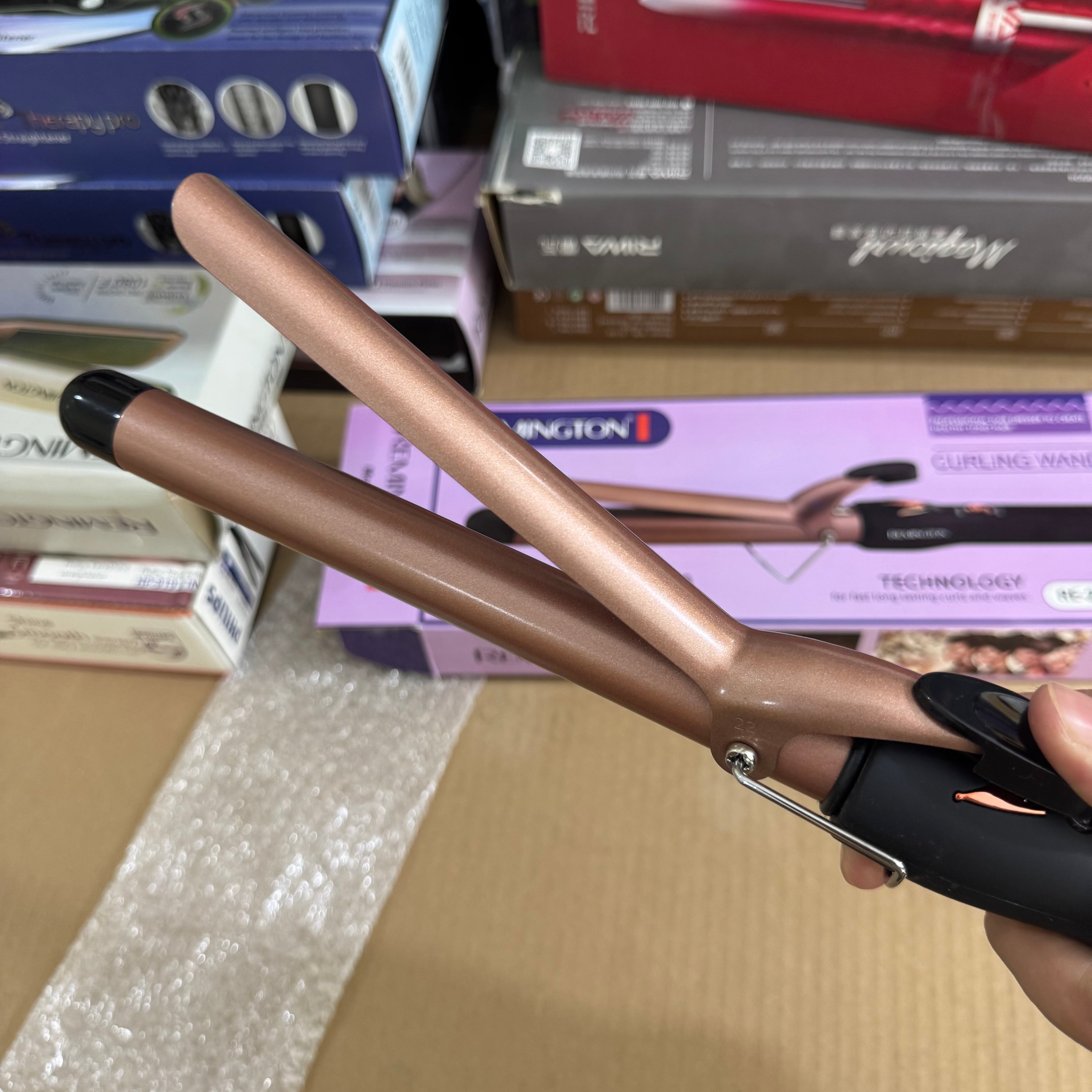 Remington Professional Curling Wand Styler - Model RE-2071 - Lot Imported