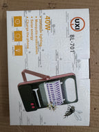 Lot Imported UXI BL-701 40W Solar Rechargeable Mosquito Killer Lamp with Portable Light – Pakistan