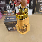2-Piece Condiment & Spice Jar Set with Stand