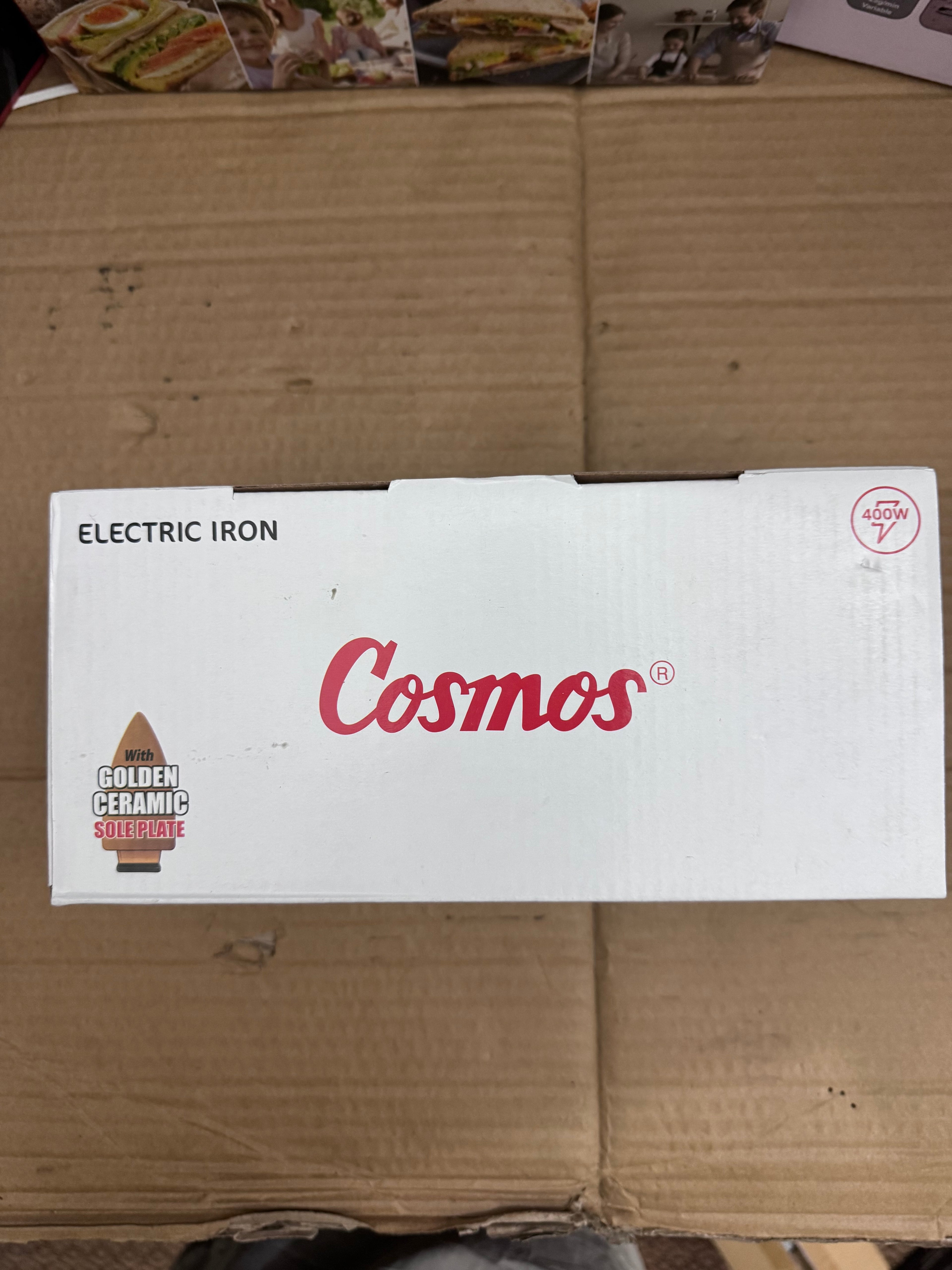 Cosmos CIS-318 F1 Electric Iron – Lot Imported Heavy Weight Ceramic Iron for Pakistan