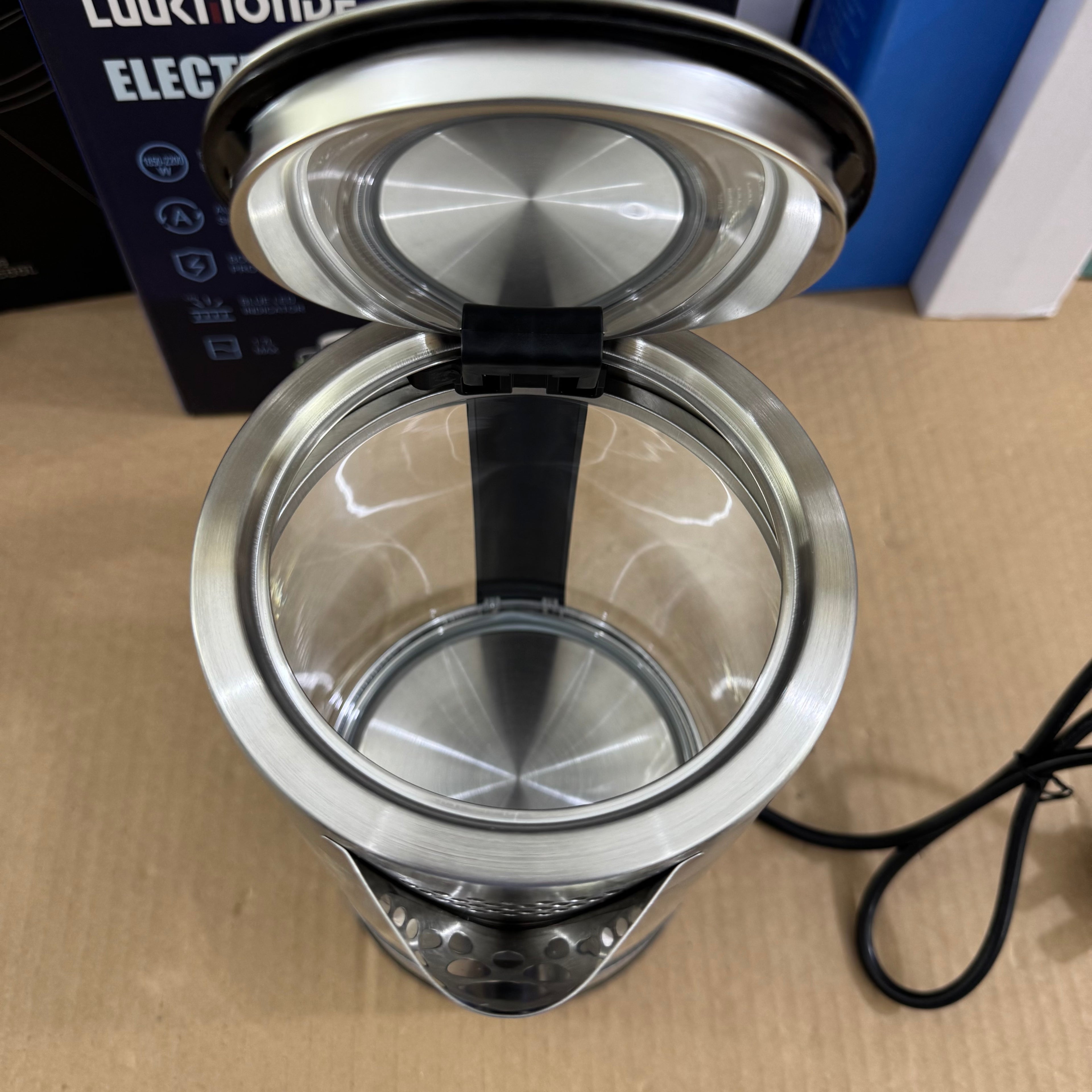 LUUKMONDE Glass Electric Kettle (1.7L) – German Original