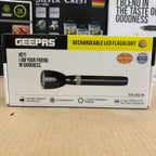 Geepas Rechargeable LED Flashlight GFL3827N