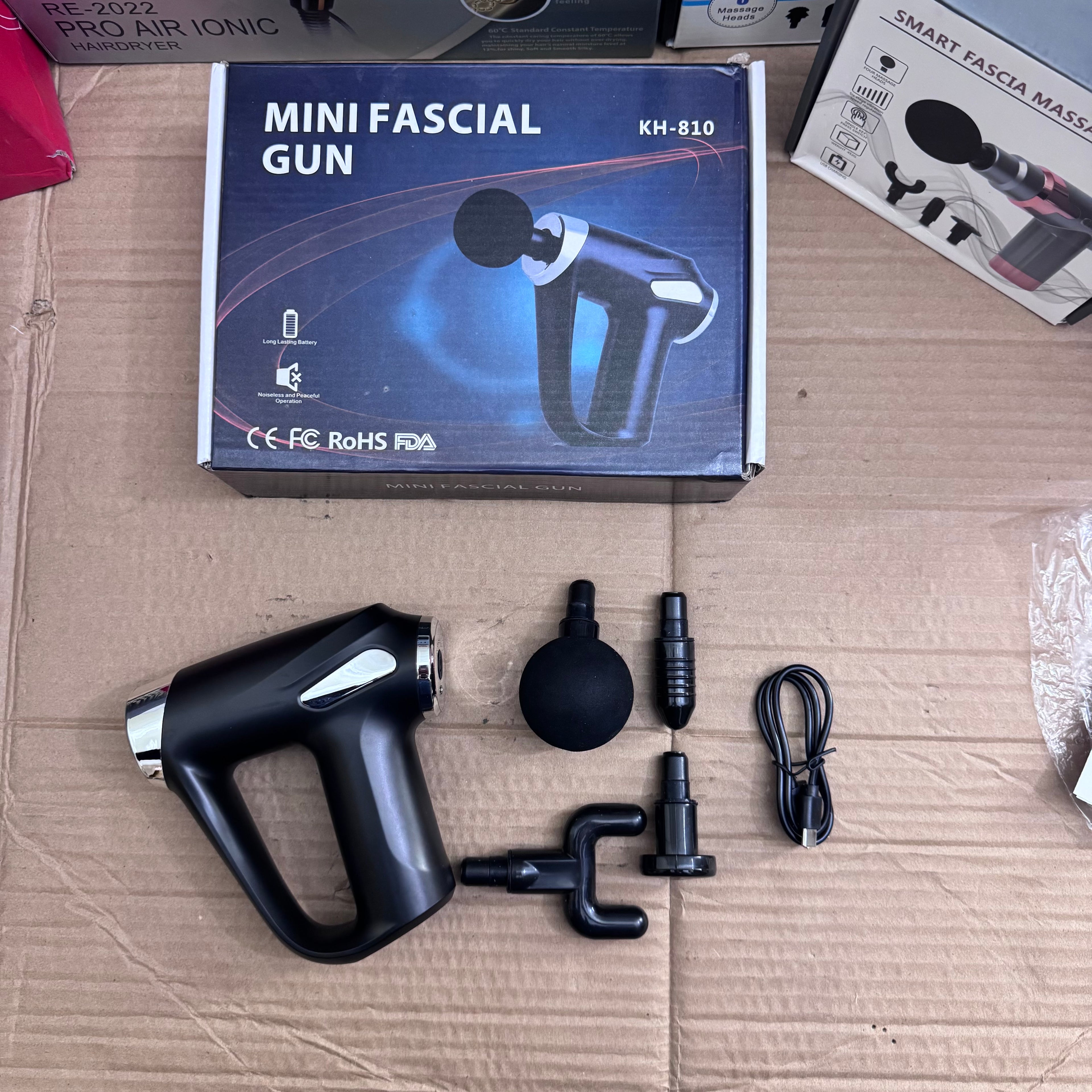 Lot Imported Mini Facial Gun KH-810 | Deep Muscle Massager Pakistan