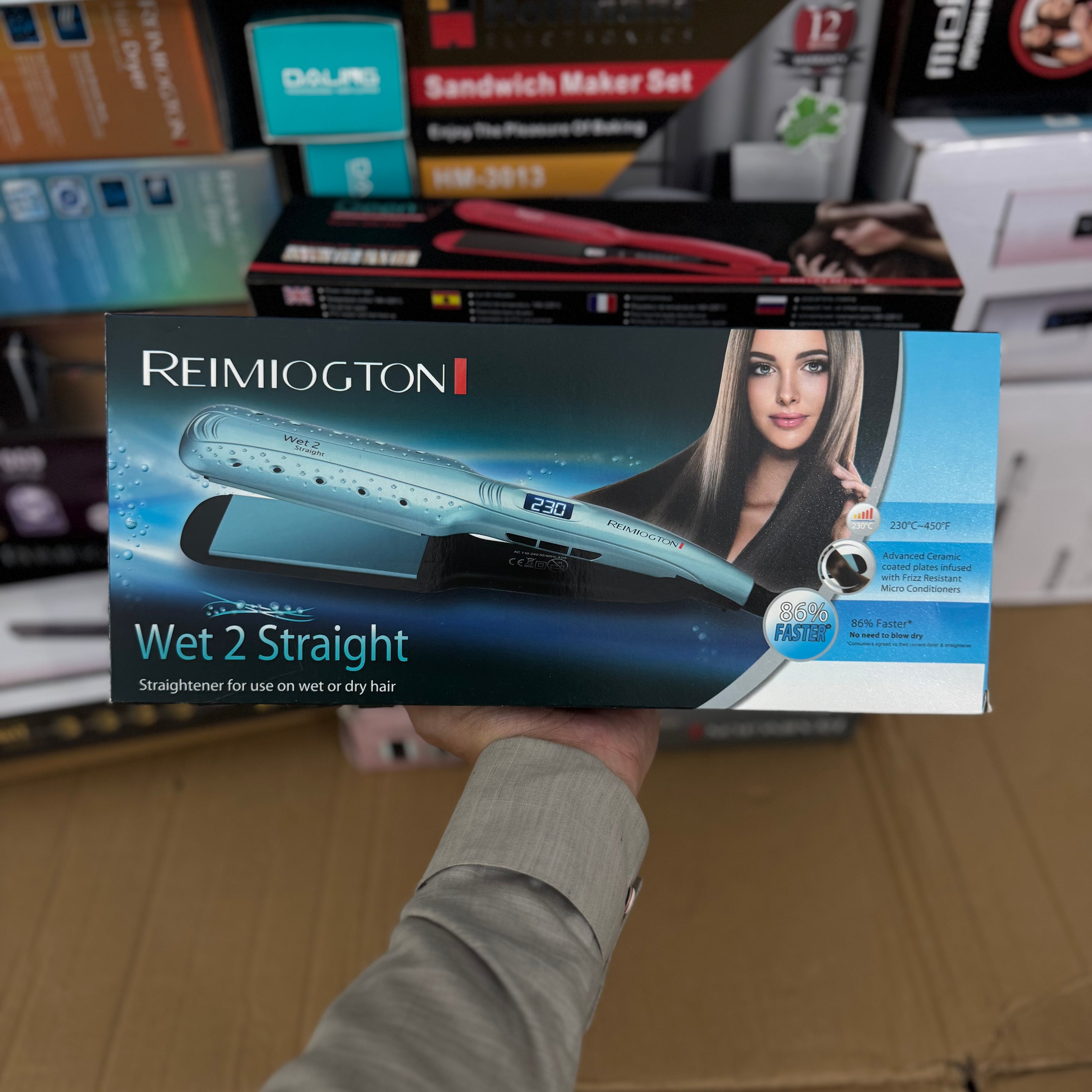 Lot Imported Reimiogton Wet 2 Straight Hair Straightener Model R-9940