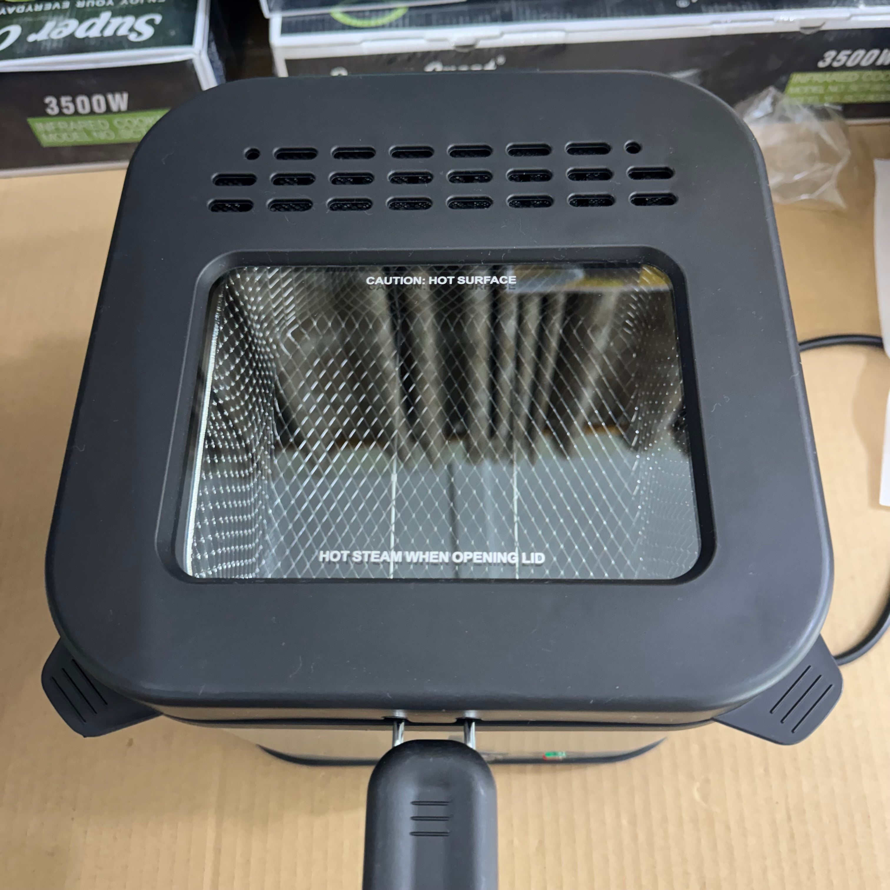 Boma Electric Deep Fryer 2.5L Stainless Steel - Model BM-87 Lot Imported