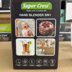 Super Crest 5-in-1 Hand Blender 3000W - Model SCT-7008