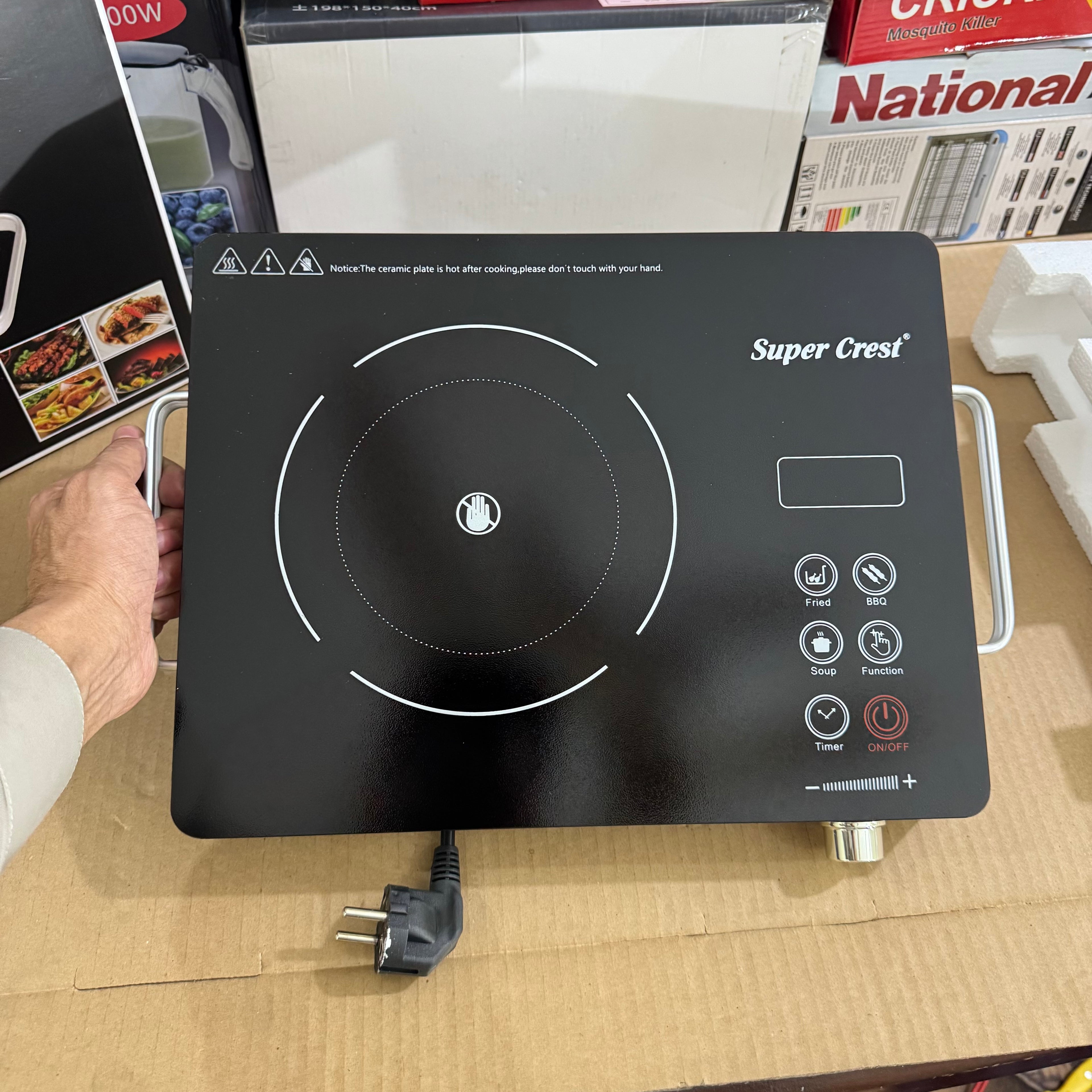 Super Crest 3500W Digital Infrared Cooker SCT-9006 – Original 6months warranty