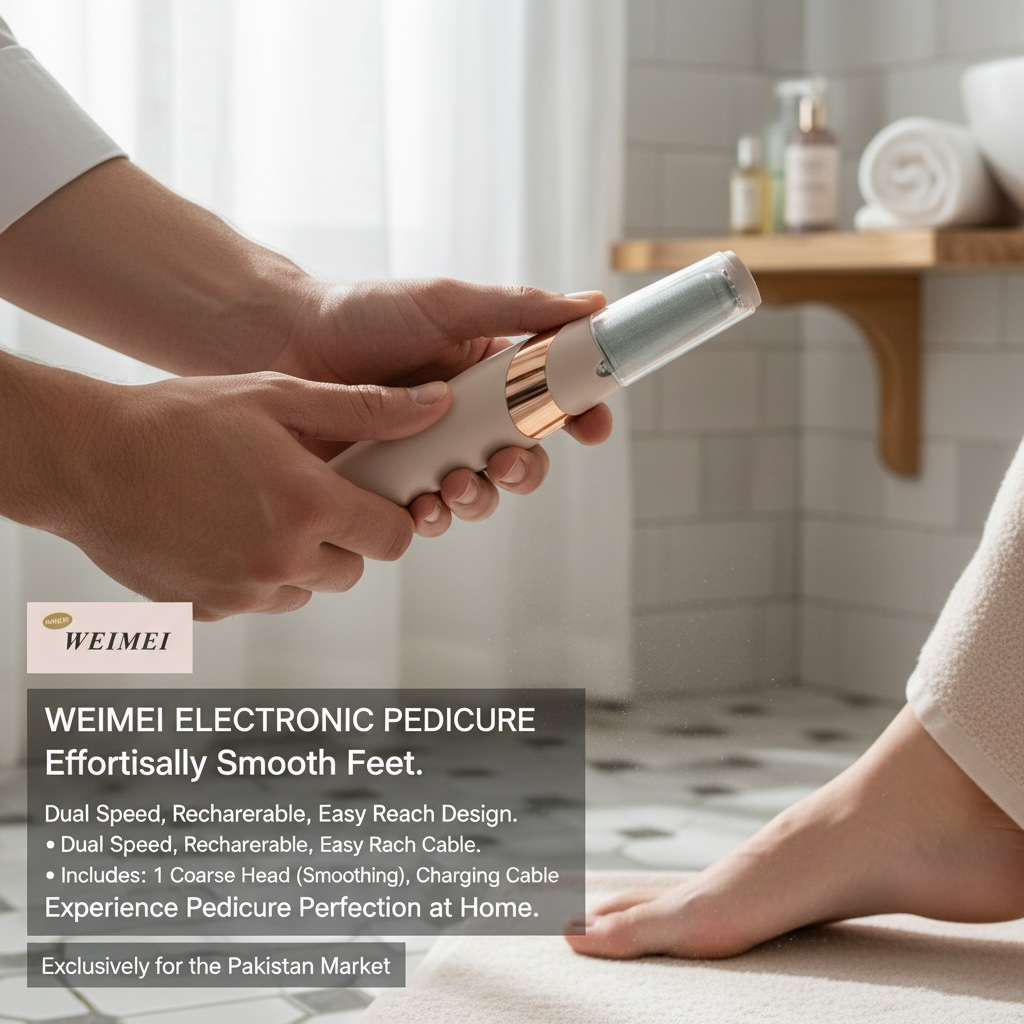 Lot Imported WEIMEI Electronic Pedicure File – Rechargeable Callus Remover