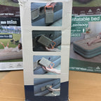 Leedsooy 91002 Double Size Inflatable Portable Air Mattress Lot Imported