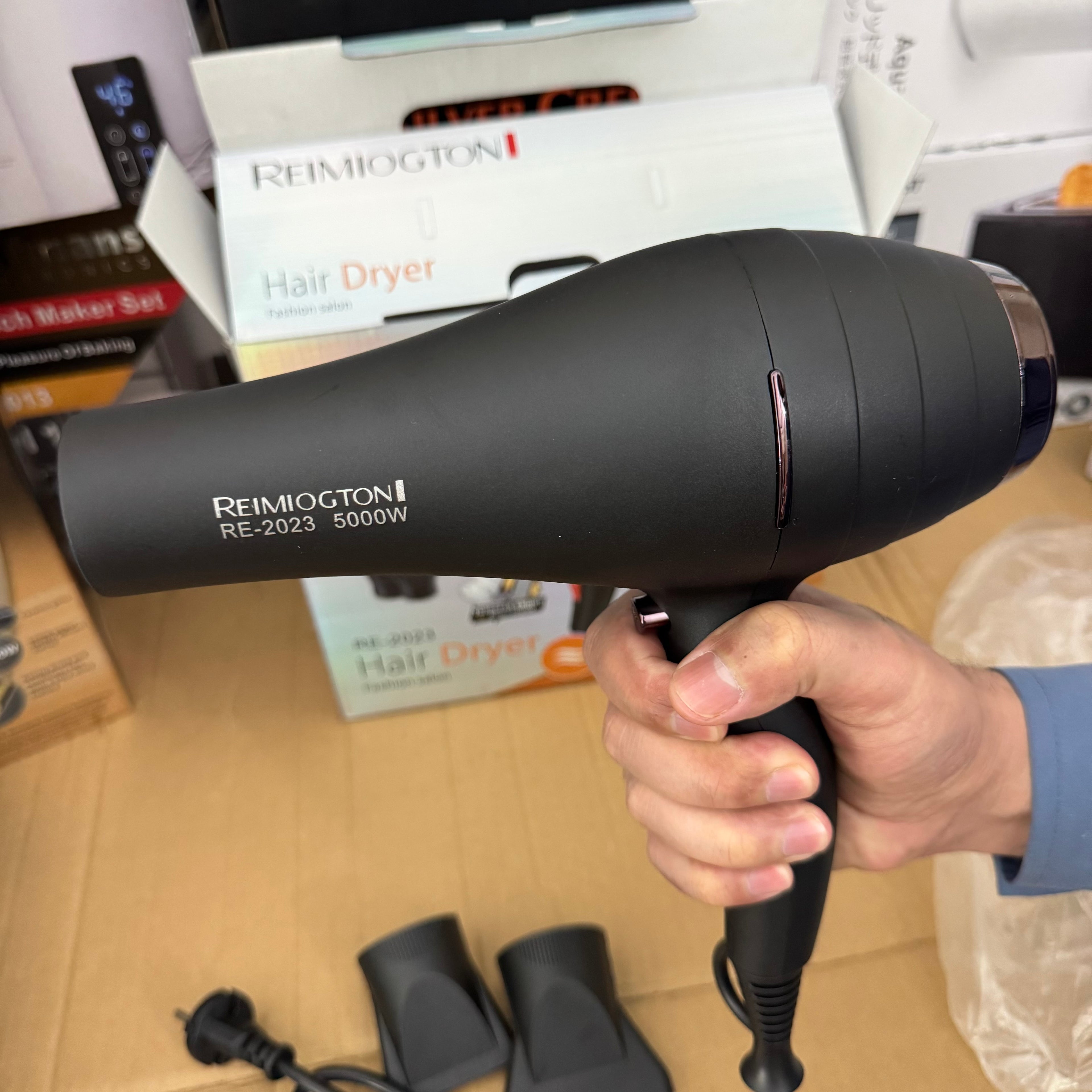 Lot Imported Reimiogton 5000W Professional Hair Dryer - (RE-2023)