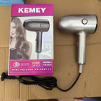 KEMEY KM-6835 Mini Folding Hair Dryer – Lot Imported