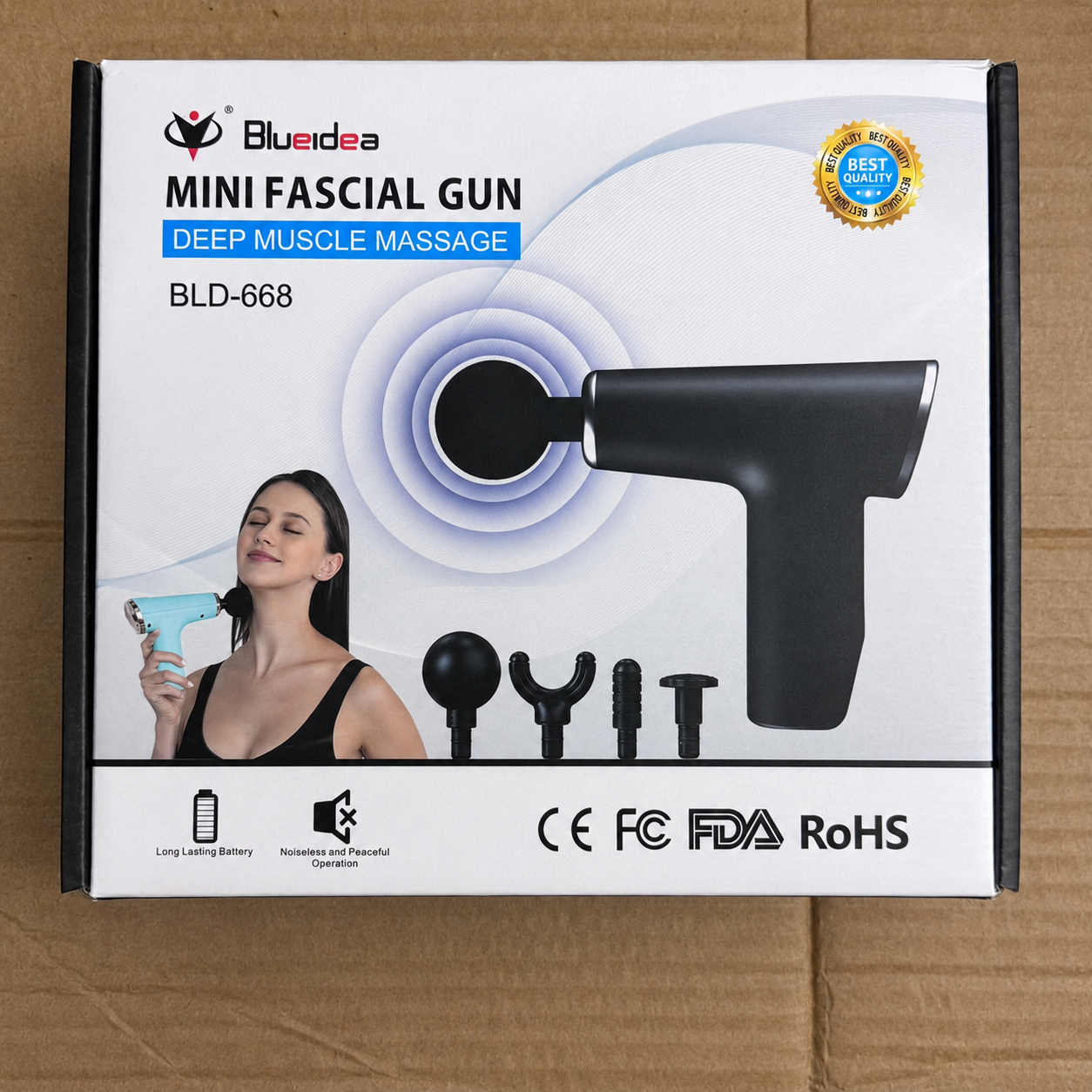 Mini Fascia Gun – Deep Muscle Massage Gun BLD-668