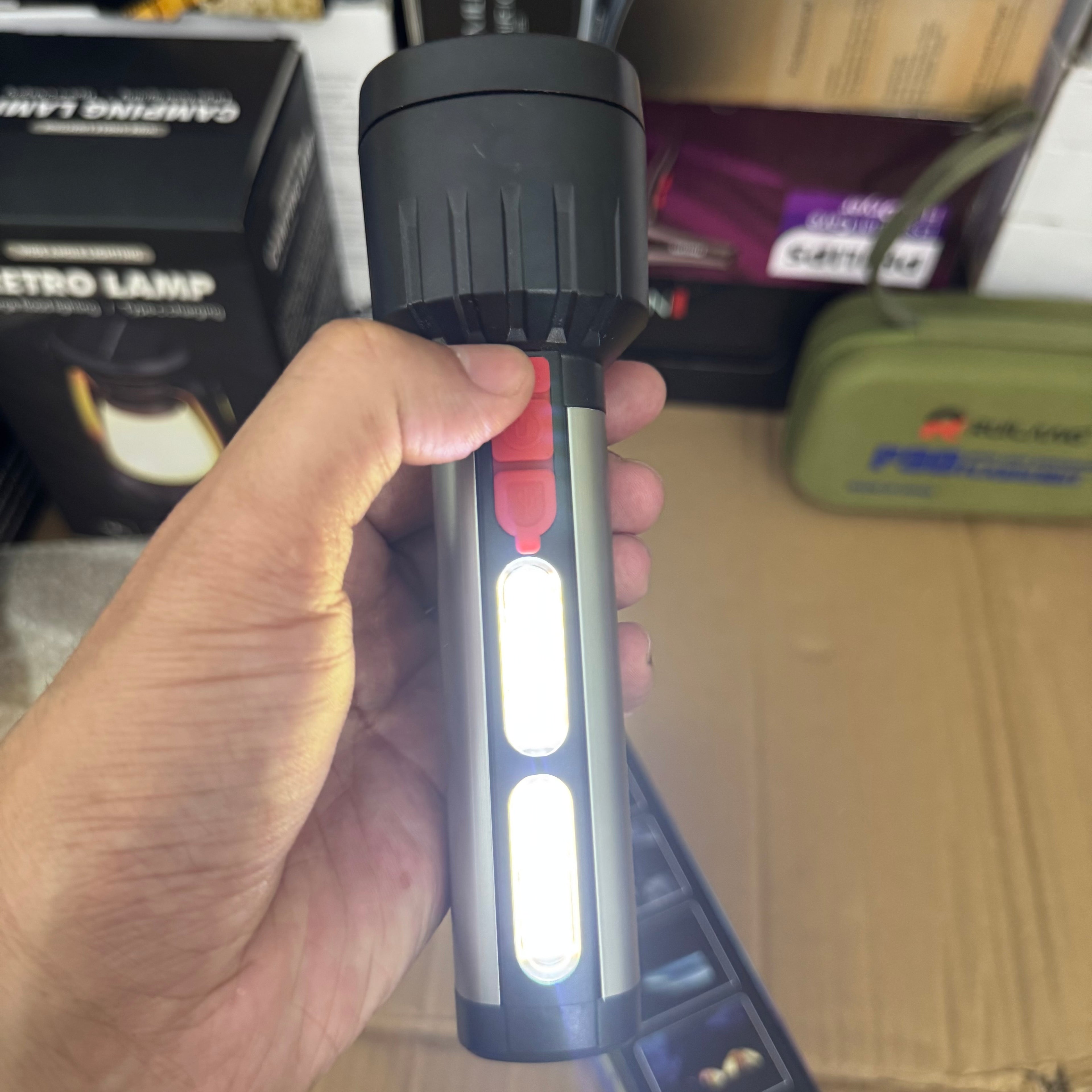 Lot Imported Coba USB LED Flashlight - CB-C91U
