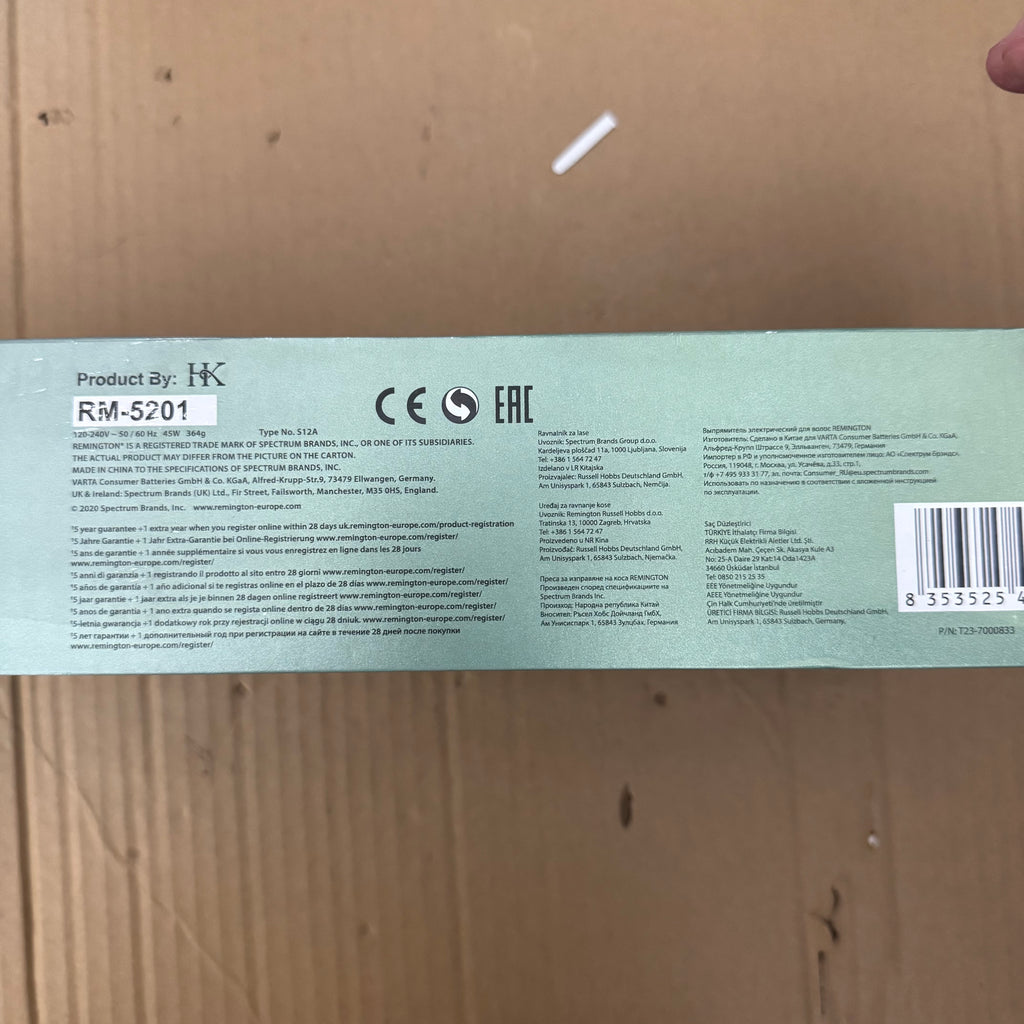 Remington Keratin Protect Intelligent Hair Straightener RM-5201 | Fast Heat, Adjustable Temperature, Ceramic Plates