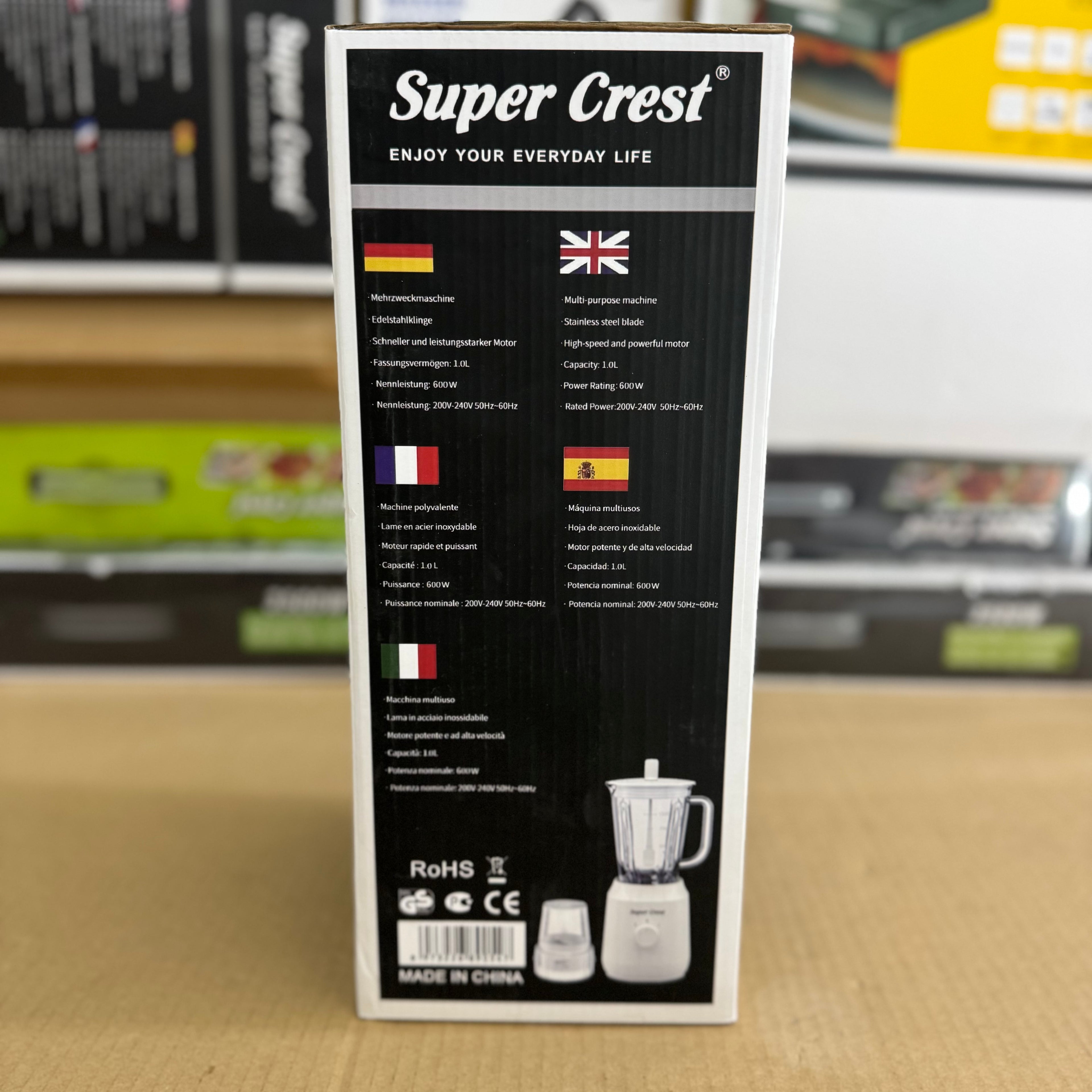 Super Crest 2-in-1 Juicer Extractor & Grinder - Model SCT-8063 Lot Imported