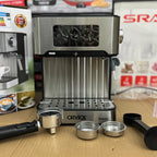 Orvica ORM-6839 Espresso Coffee Maker | 20-Bar Professional Milk Frother