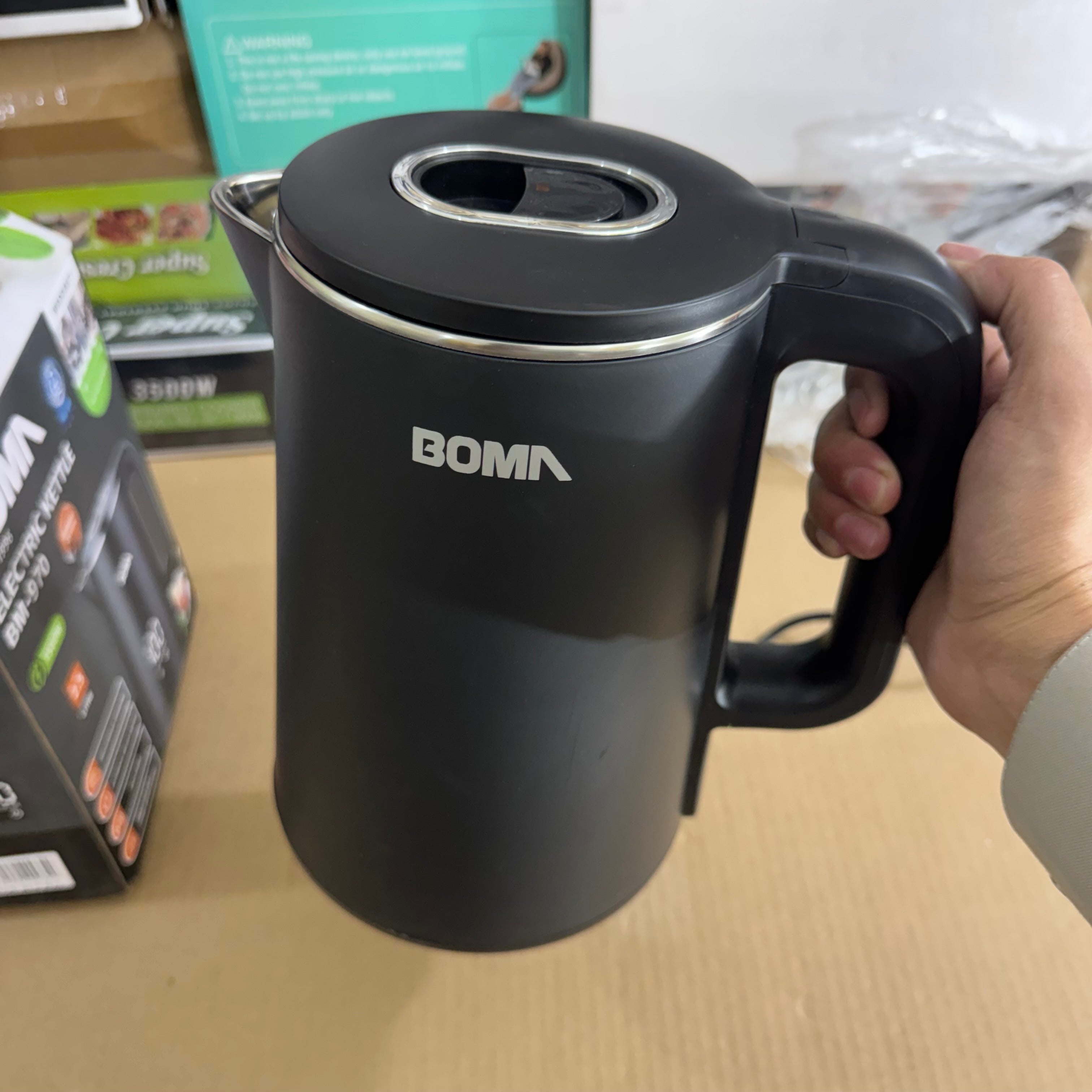BOMA Digital Electric Kettle 2.5L 1500W - Model BM-970 Lot Imported