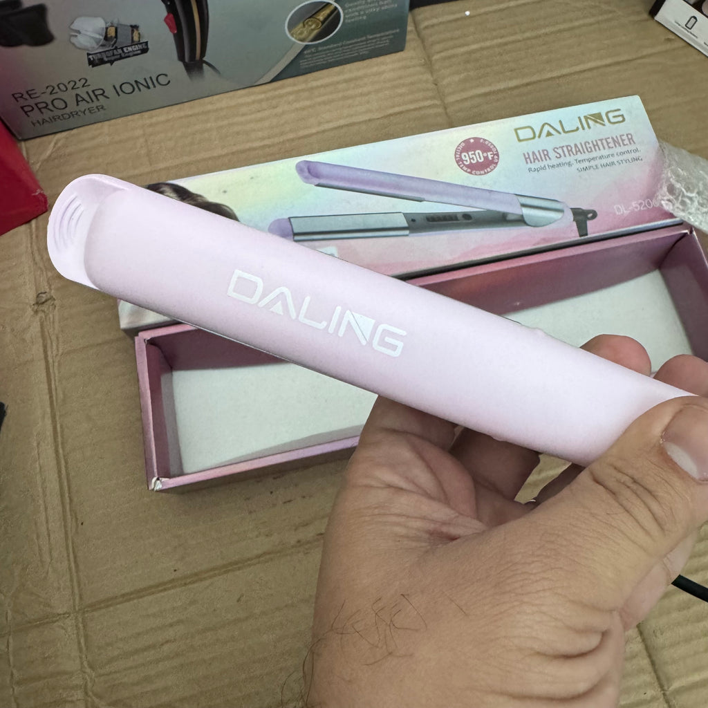Daling DL-5206 Hair Straightener – Lot Imported | Professional Flat Iron for Smooth Styling