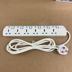 Geepas 6-Way Extension Socket GES4093