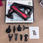 Lot Imported Blueidea LCD Display Fascial Gun – Deep Muscle Massage Gun with 8 Heads