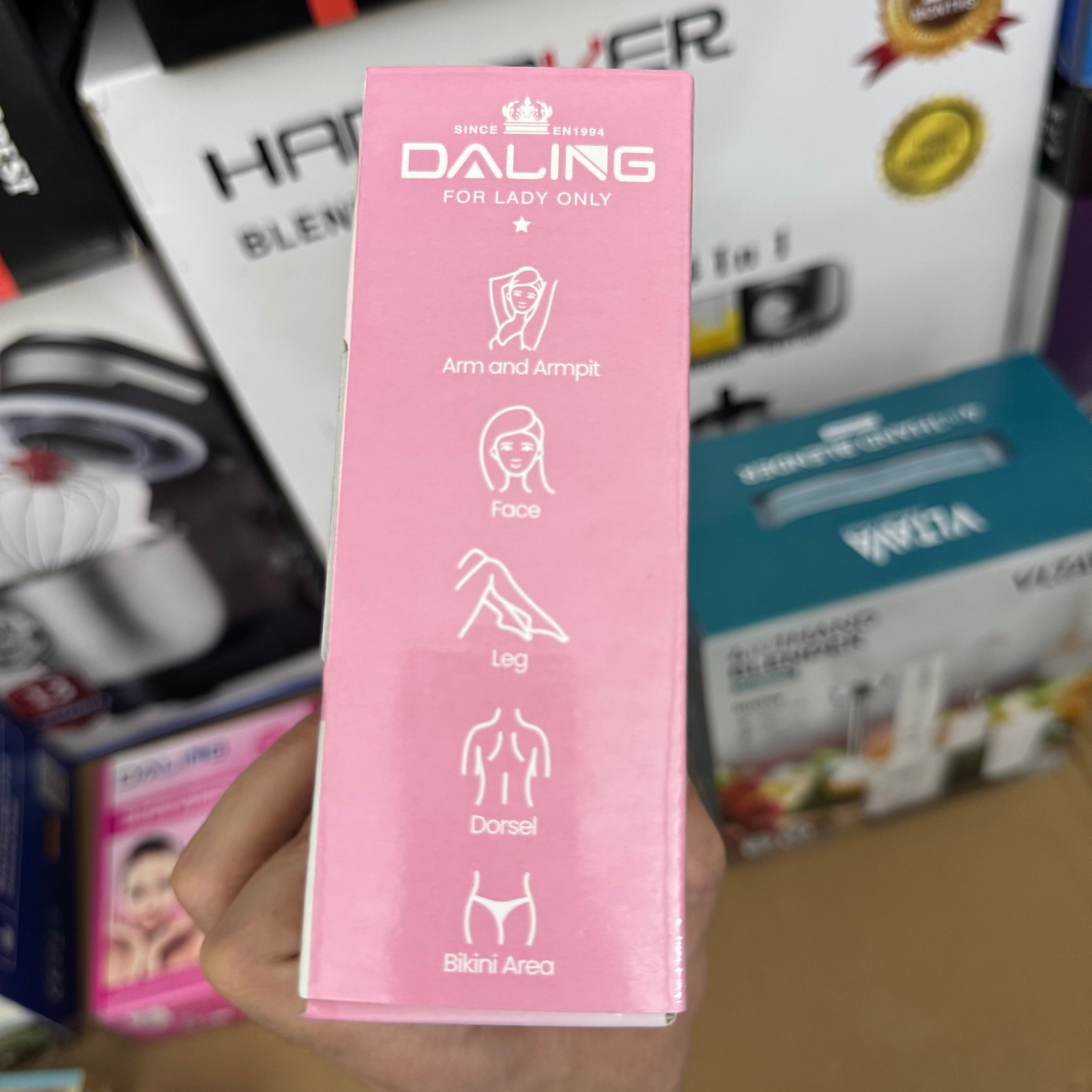 DALING DL-6032 Professional Rechargeable Lady Epilator