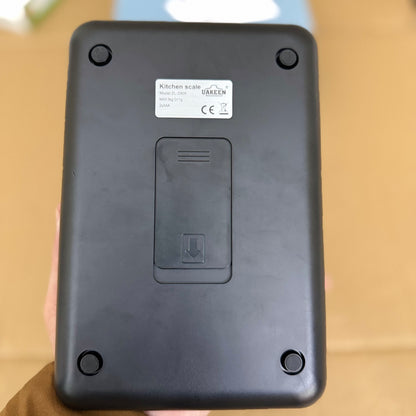 Uakeen Germany ZL-2905 Digital Kitchen Scale | Precision Blue Steel Food Scale