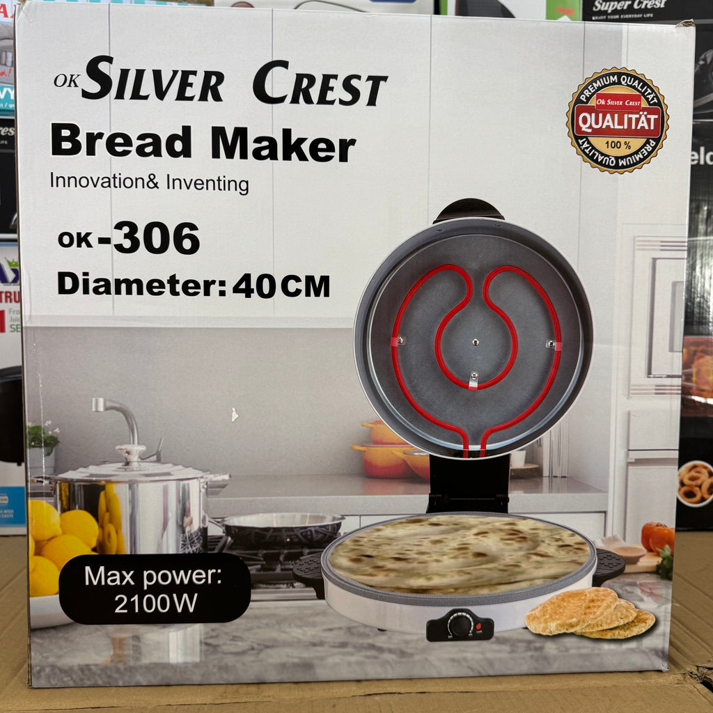 Silver Crest OK-306 Bread Maker Lot Imported