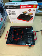 2200W Ancher Plus Ceramic Cooker – Digital Electric Hot Plate with Tim