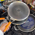 Non Stick Tawa Fry Pan – Large Flat Cooking Pan 34cm