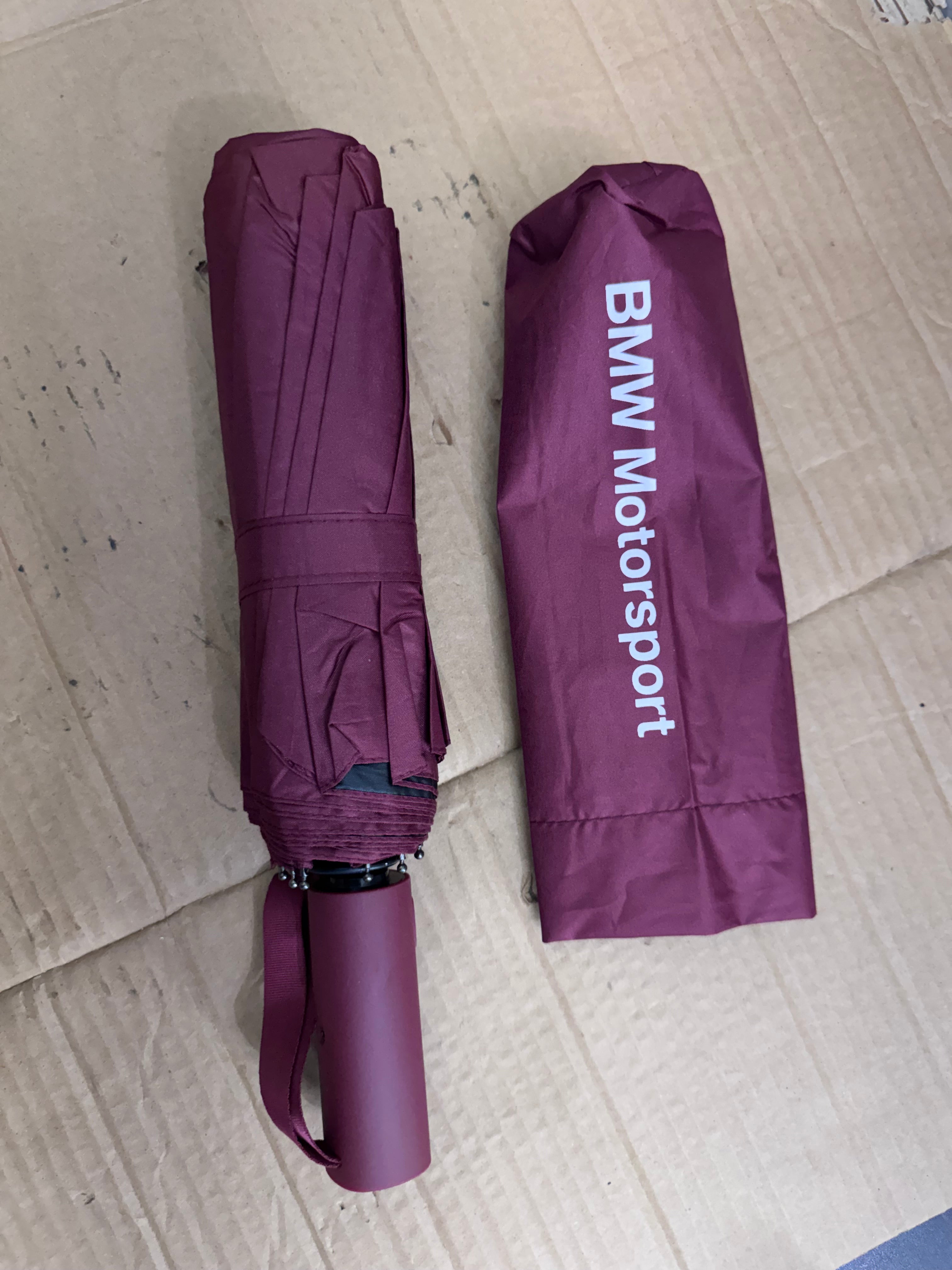 Lot Imported BMW Motorsport Travel Umbrella