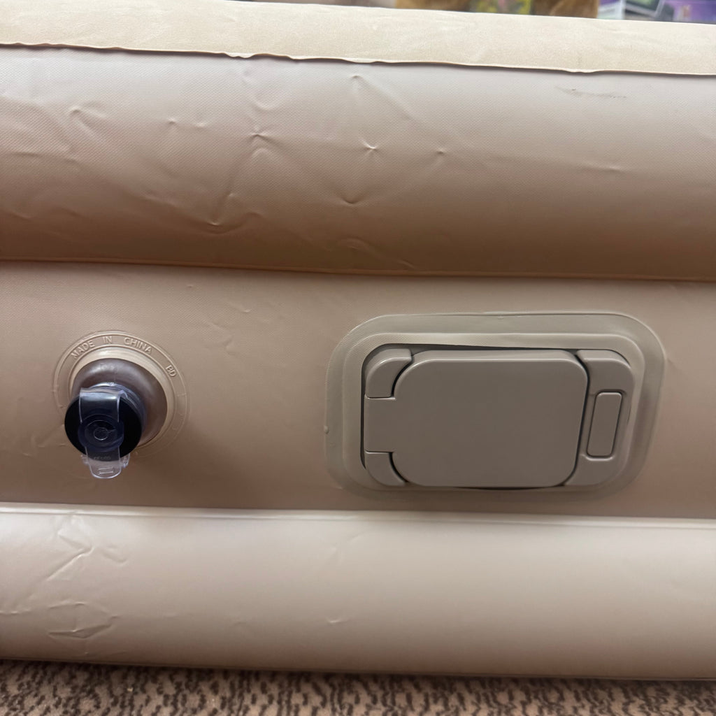 Double Size Inflatable Camping Air Bed 91005 with Electric Pump Lot Imported