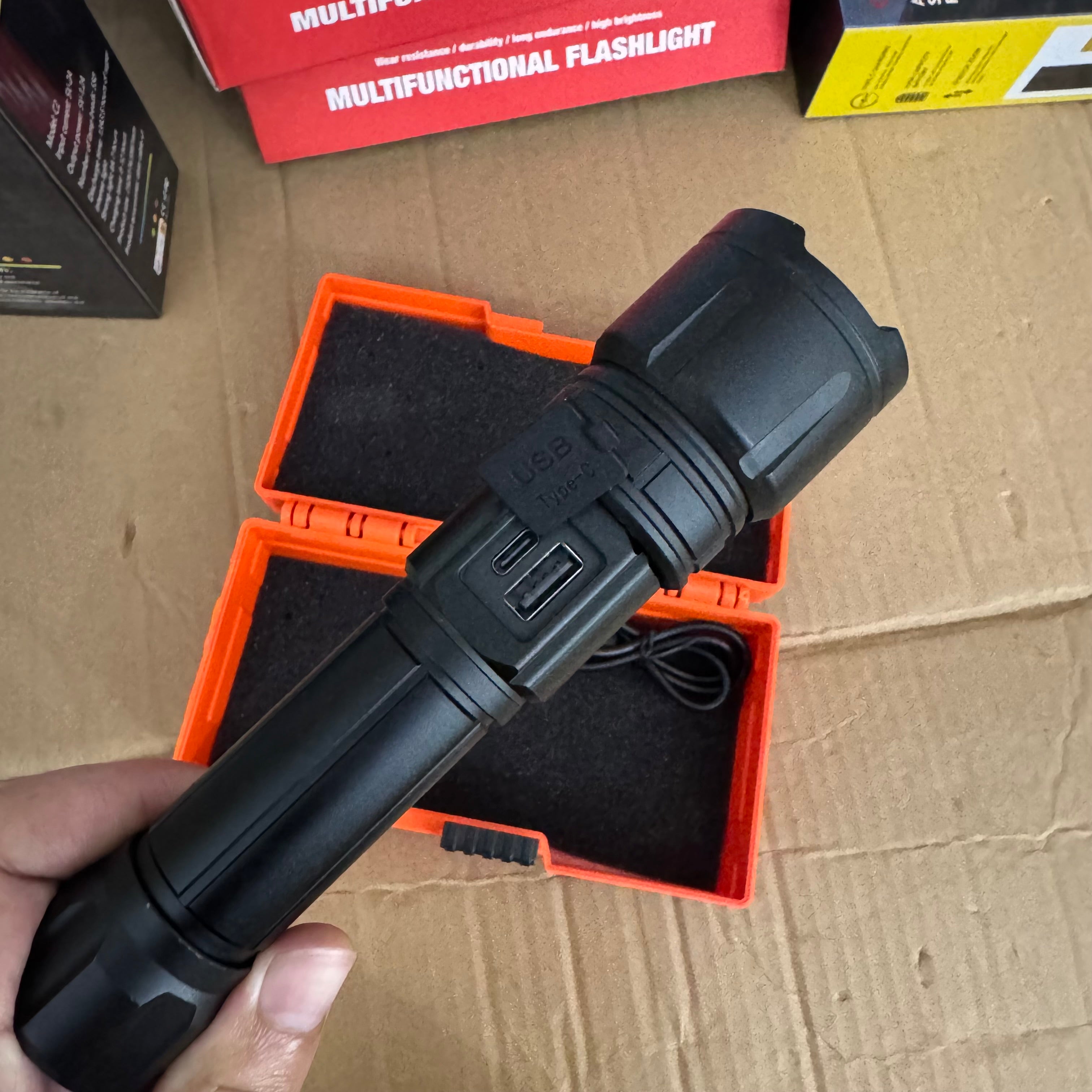 Lot Imported COBA TG LED Flashlight | 2000M Long Range