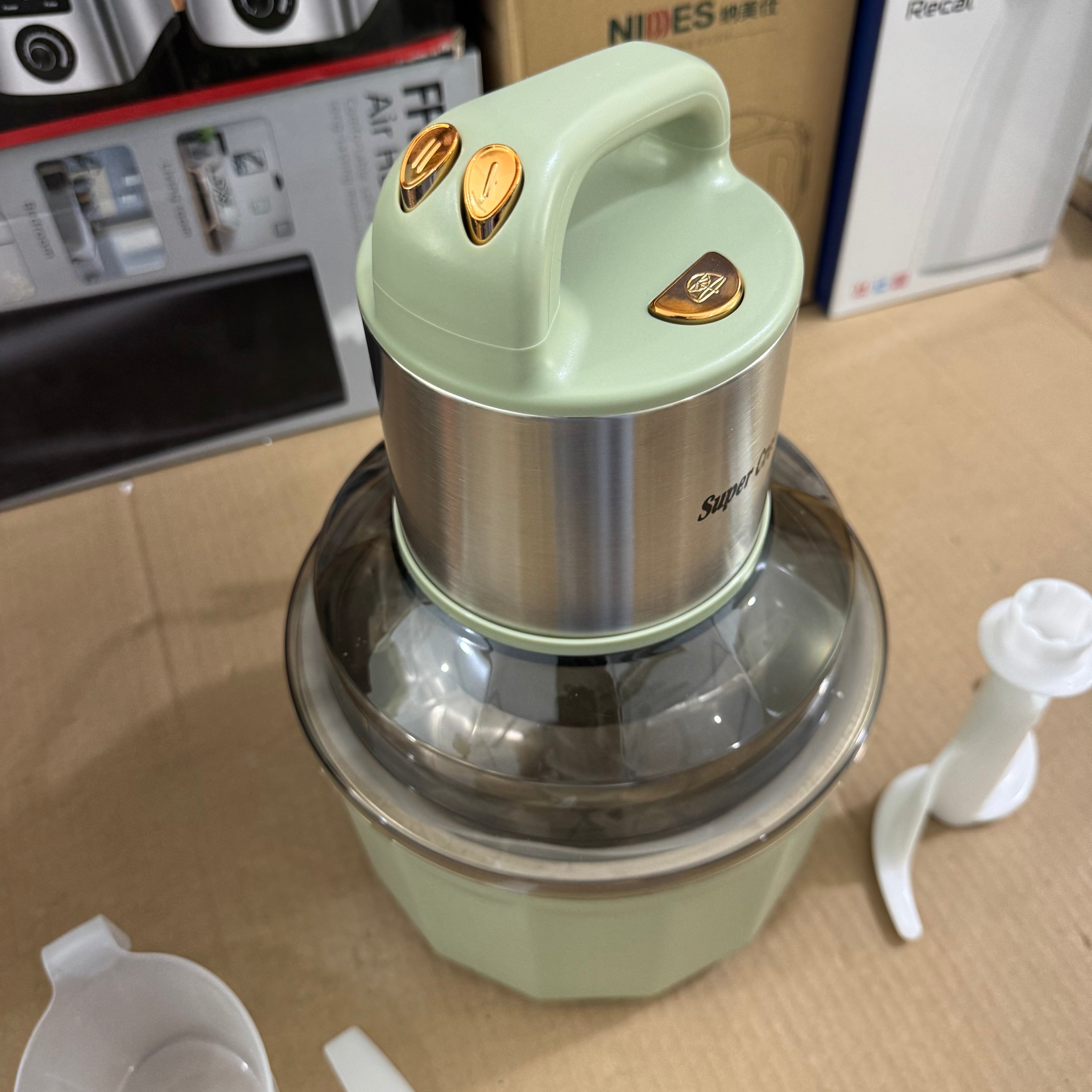 Super Crest 2-in-1 Meat Grinder & Stand Mixer SCT-2038