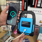 Hurry-bolt Solar Rechargeable LED Work Light & Emergency Power Bank