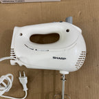 SHARP 5-Speed Hand Mixer EM-H53-WH