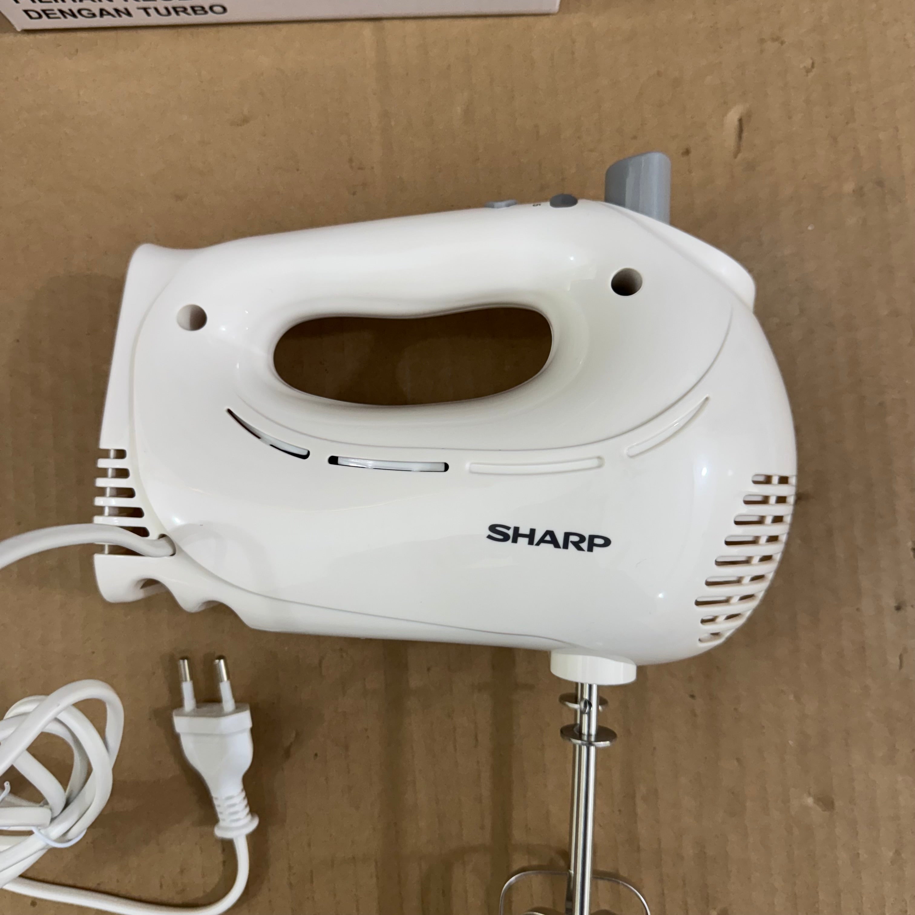 SHARP 5-Speed Hand Mixer EM-H53-WH