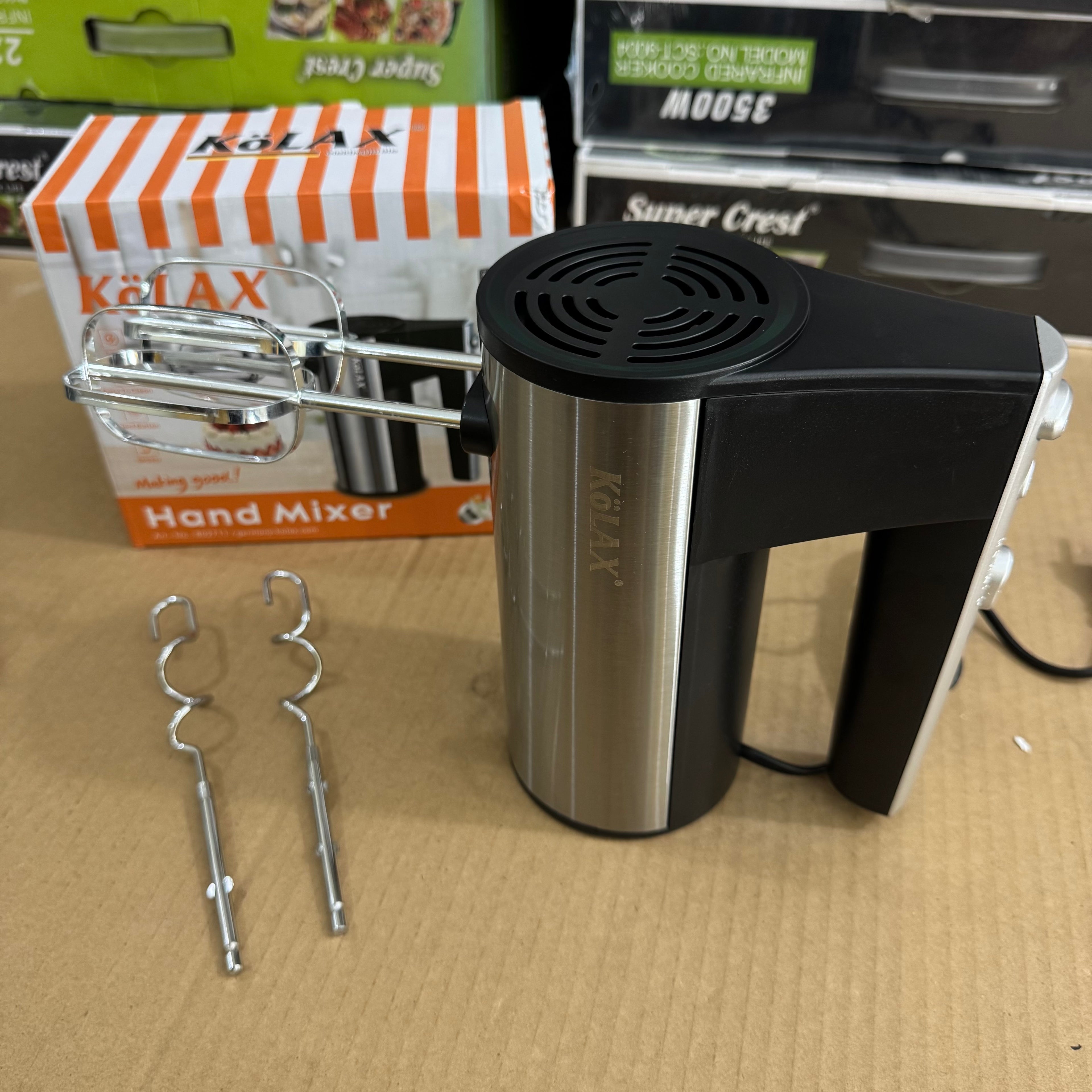 KÖLAX 500W Electric Hand Mixer - Model 802711 Lot Imported