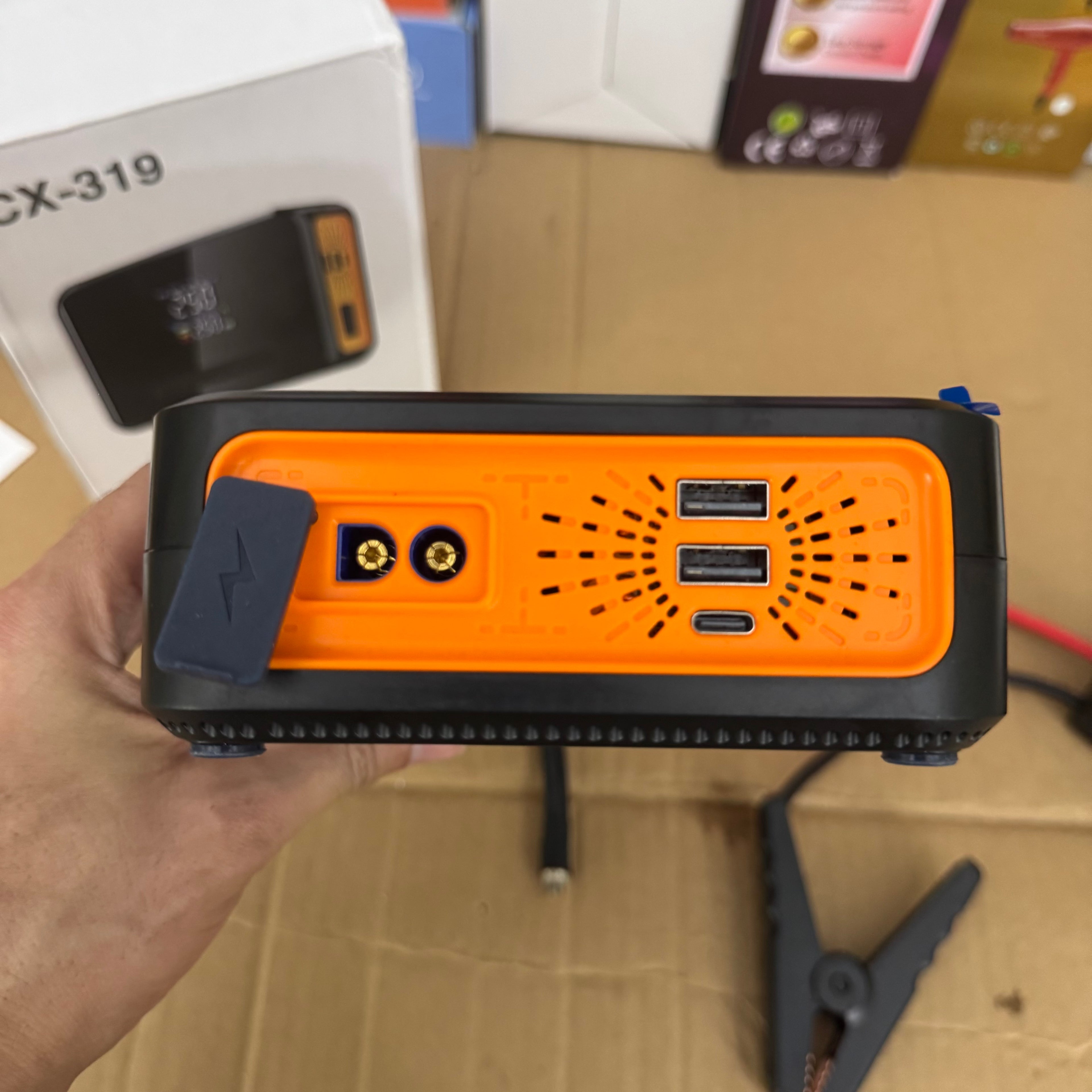 Lot Imported Super Energy 2-IN-1 Jump Starter - Model CX-319